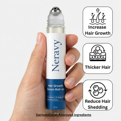 Neravy Hair Growth Roll on Serum